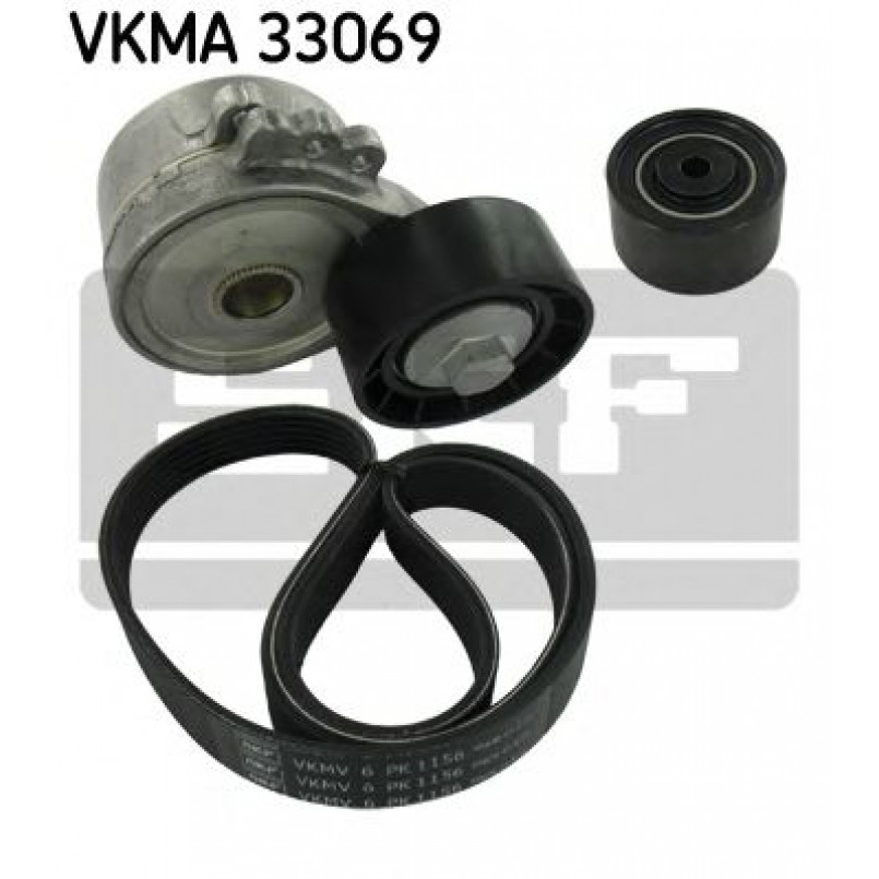 VKMA 33069 SKF Комплект доріжкового ремня